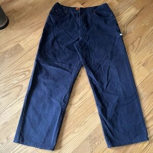 Tommy Hilfiger Men's Deep Navy Blue Carpenter Pants
